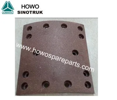Podloga za zadnju kočnicu WG9231342068 Za dijelove kamiona HOWO